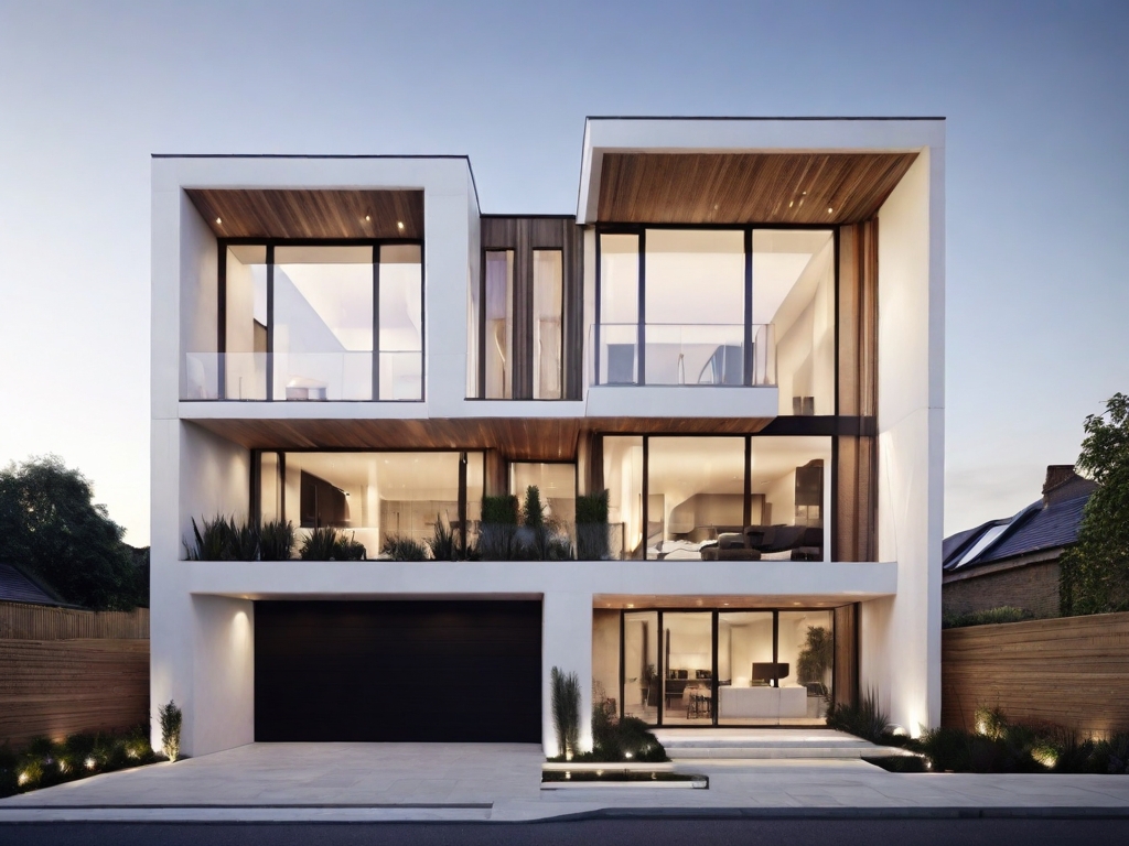 Villa green energy concept by design and build london 
